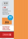 Karteikarte A6 lin or 100St
