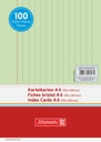 Karteikarte A6 lin gn 100St