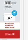 Karteikarte A7 lin ws 100St