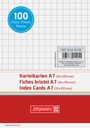 Karteikarte A7 kar ws 100St