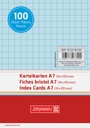 Karteikarte A7 kar bl 100St