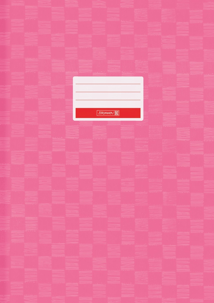 Hefthülle A4 pink Folie mitSchild