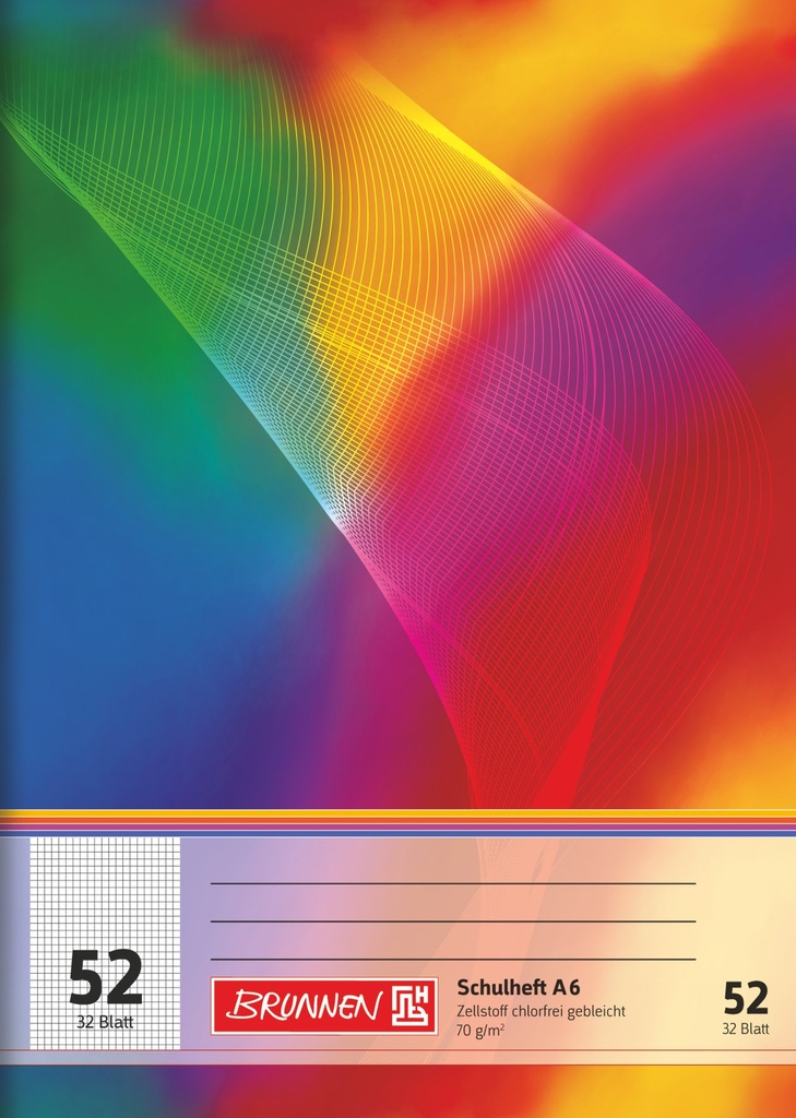 [4003273103702] Schulheft A6 32Bl Lin 52 kariert