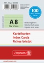 Karteikarte A8 lin gn 100St