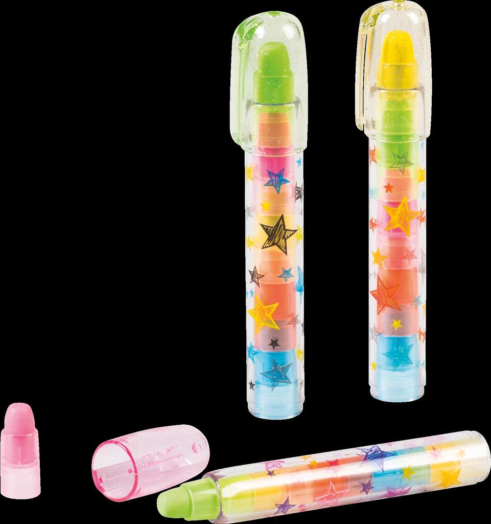 Radierstift sortiert
