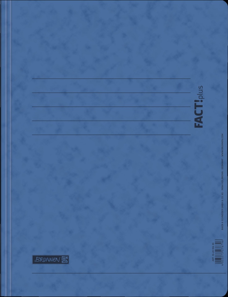 [4003273276796] Schnellhefter FACT!plus blau