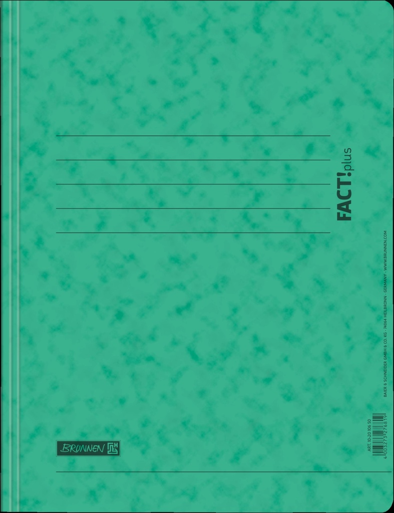 [4003273276819] Schnellhefter FACT!plus grün
