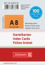 Karteikarte A8 lin or 100St