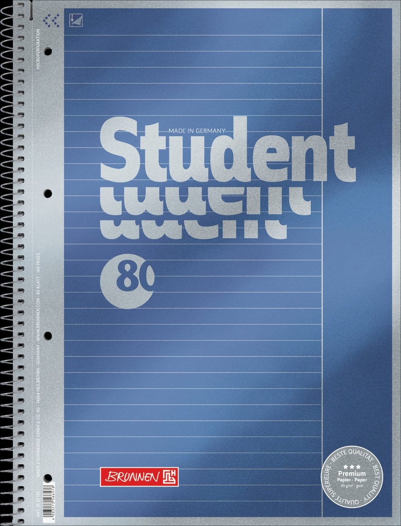 Collegeblock A4 Lin.25 Premium