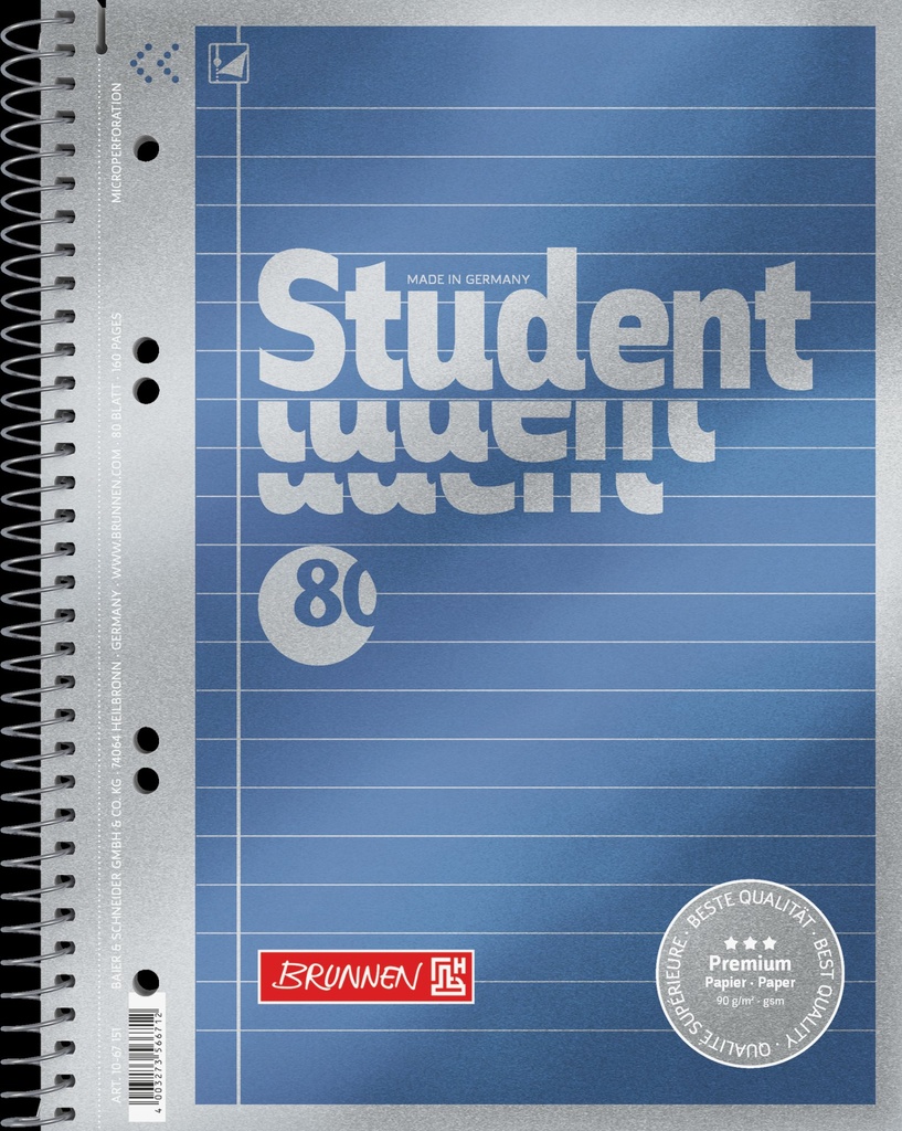 [4003273566712] Collegeblock A5 liniert Premium