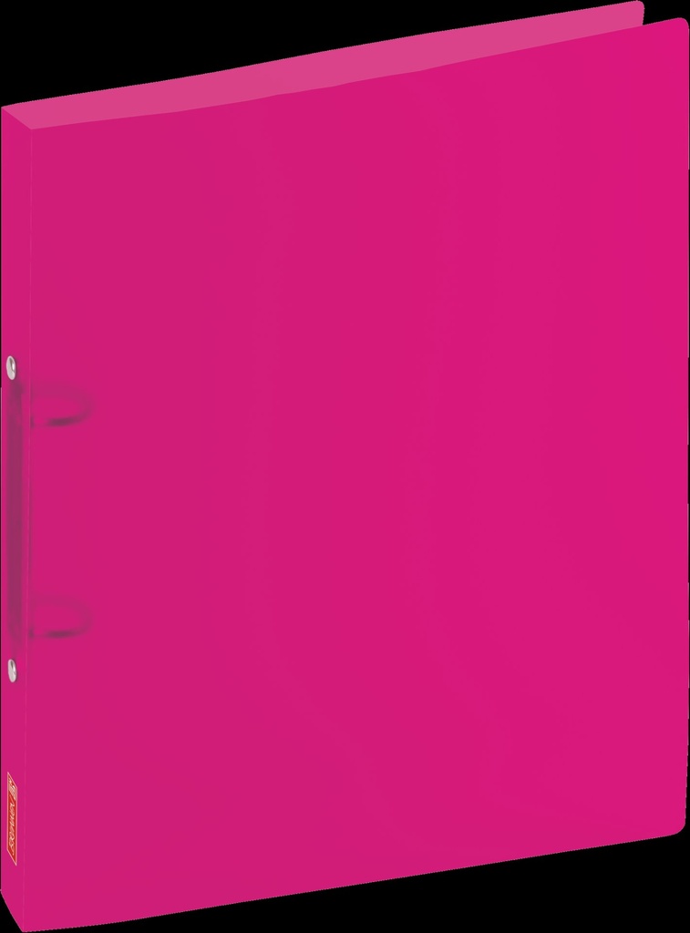 [4003273635012] Ringbuch A4 FACT! 16mm 2 Ringe pink

