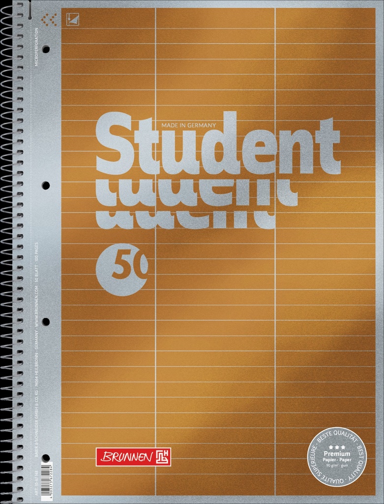 [4003273672284] Collegeblock A4 Lin54 Vokabel Premium