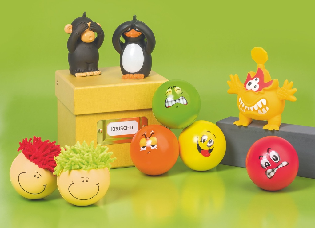 [4003273672642] Stressball 6 Motive/Farben