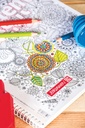 Collegeblock A4 Lin28 Floral ZENart
