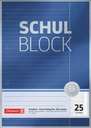 Schulblock A4 Lin25 50Bl Premium