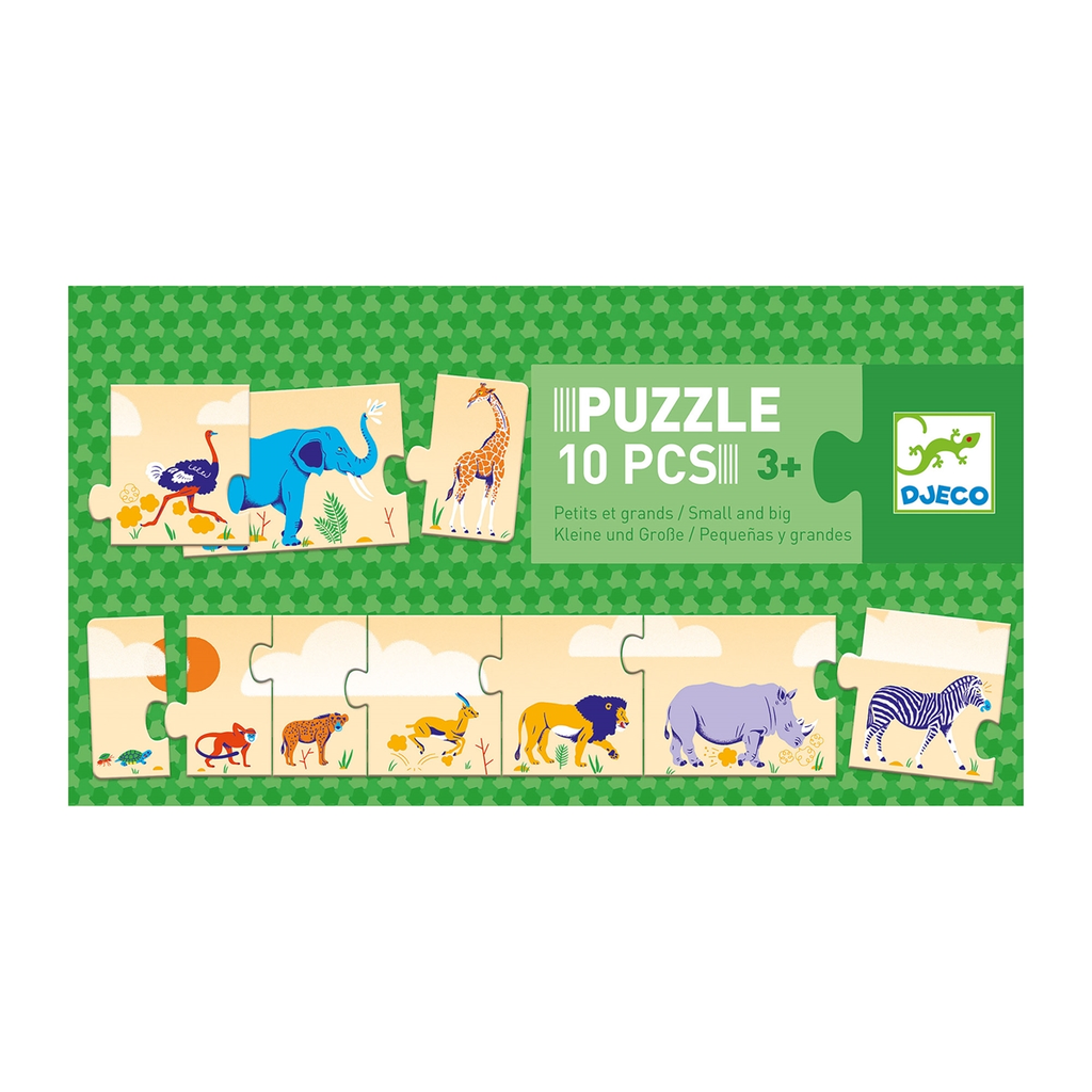 Lernspiele: Puzzle Klein & Groß