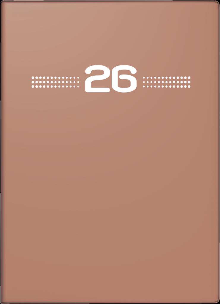 TaschenkalenderPerfect 1W/2S caramel