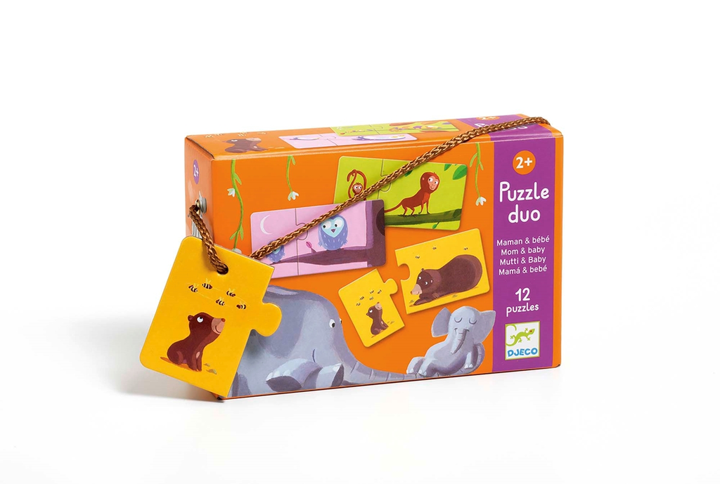 Lernspiel: Puzzle duo: Mami & Kind