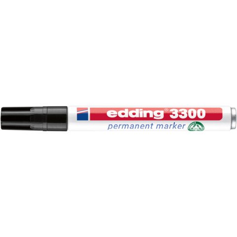 edding Permanentmarker 3300 schwarz 1-5mm