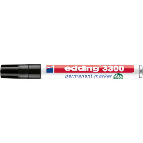 edding Permanentmarker 3300 schwarz 1-5mm