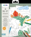 3D Mal Set Dinos