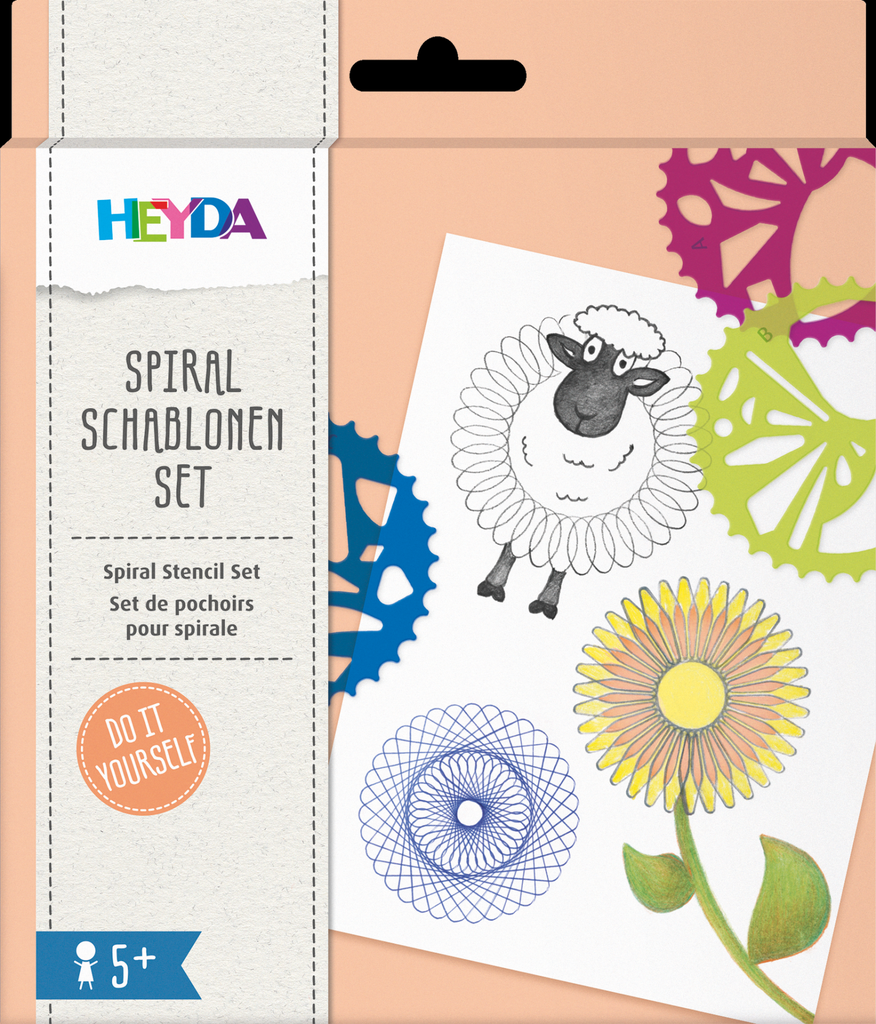 Spiralschablonen Set