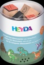 Stempel Set Dinosaurier