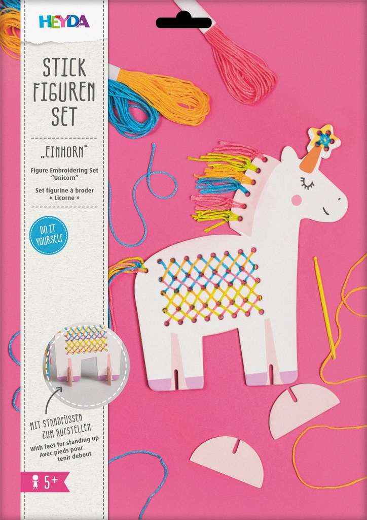 [4005329159121] Stickset Einhorn