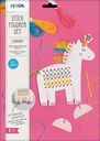Stickset Einhorn