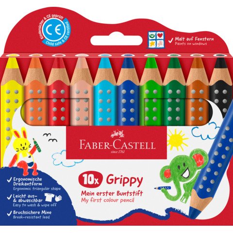 [4005401106241] Buntstift Grippy 10er Set