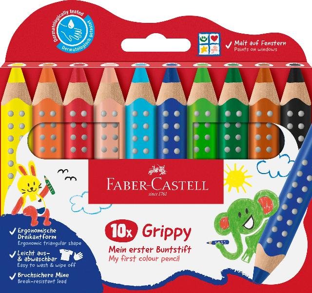 [4005401106241] Buntstift Grippy 10er Set