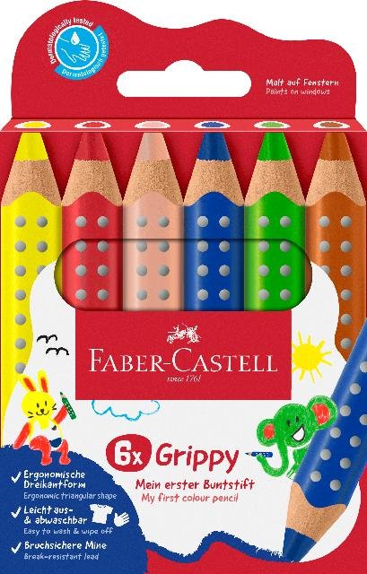 Buntstift Grippy 6er Set