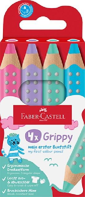 [4005401107026] Buntstift Grippy Pastell 4er Set