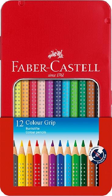 [4005401124139] Buntstift Colour Grip 12er-Metalletui