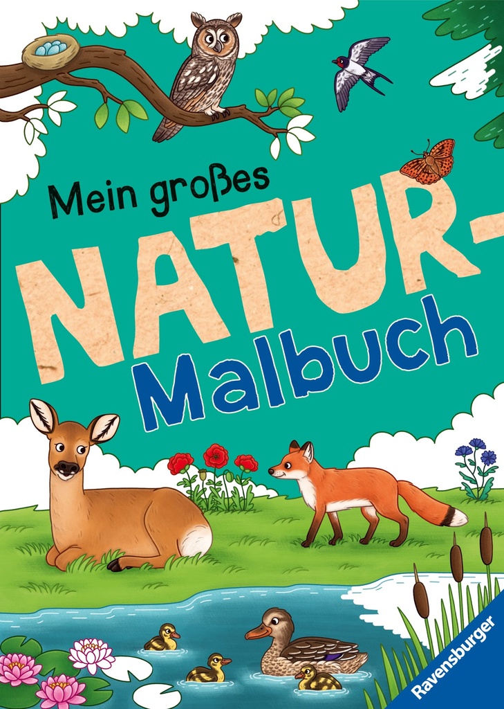 [9783473489473] Mein großes Natur-Malbuch