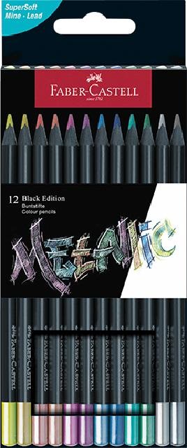 [4005401164159] Buntstifte Black Edition Metallic