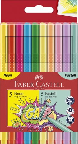 [4005401553120] Grip Filzstift Neon + Pastell 10er Etui