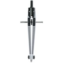 Zirkel Schnellverstellzirkel Grip silber