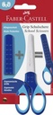 Schulschere Grip blau