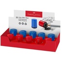 Einfachspitzdose Grip 2001 Mini blau/rot