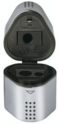 Dreifachspitzdose Grip 2001 silber