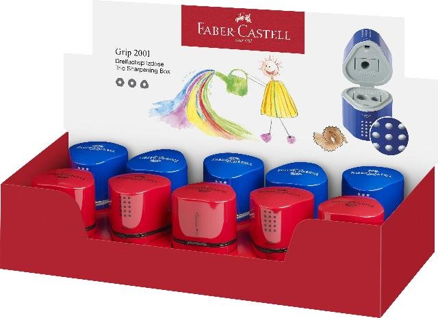 [4005401838012] Dreifachspitzdose Colour Grip farb. sort