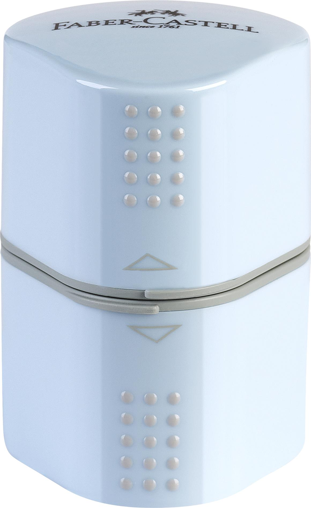 Dreifachspitzdose Grip sky blue