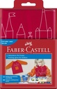 Malschürze für Kinder Farbe rot/orange