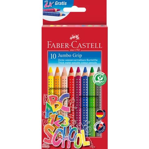 [4005402809226] Buntstift Jumbo Grip Promotionetui 10er