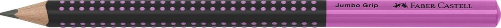 Bleistift Jumbo Grip Two Tone sw/pink