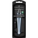 Zirkel Schnellverstellz. Grip sky blue