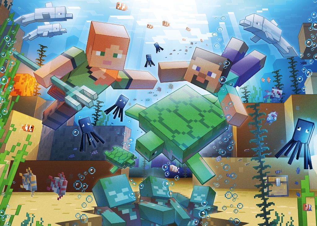 Minecraft Mosaic 100