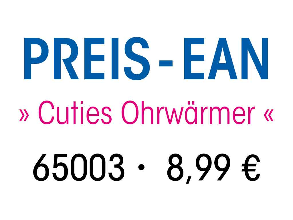 Ohrenwärmer Cuties Preisgruppe 8.99€