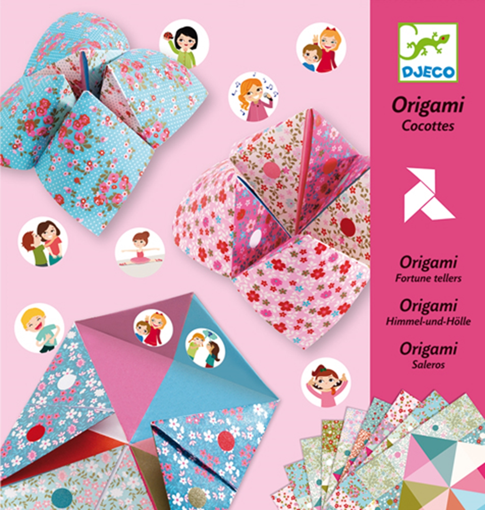 Origami: Himmel und Hölle Blumen